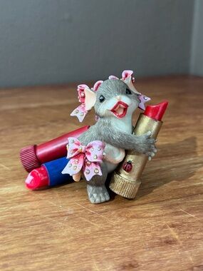 💋 Charming Tails “Kiss Me” Item #84/126 Fitz and Floyd Figurine Home Decor